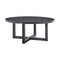 Armen Living Argiope Outdoor Patio Round Coffee Table in Gray Aluminum 840254332560 - alternate 7